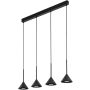 Pendelleuchte CONO MINI 10305 4x10W/GU10 IP20 von TK Lighting