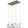 Pendelleuchte BALLO 11052 6x10W/E14 IP20 von TK Lighting
