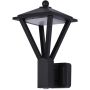 Wandleuchte Bons OWL-22474-BK 3000K 1x12W+3W/LED 590lm IP54 von Italux