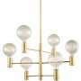 Deckenlampe Veva MDM3339/6 GD 6x40W/E27 IP20 von Italux