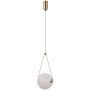 Pendelleuchte Rastia PND-34361-M-HBR-OPAL 3000K 1x9W/LED 975lm IP20 von Italux