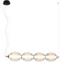 Pendelleuchte Rinot PND-45372-4-WH-CL 3000K 1x29W/LED 1600lm IP20 von Italux