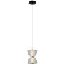 Pendelleuchte Tica PND-83949-1-BK 3000K 1x8W/LED 430lm IP20 von Italux