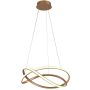 Pendelleuchte Rumio PND-23917-GD 3000K/4000K/6000K 1x40W/LED 3400lm IP20 von Italux