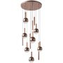 Pendelleuchte Camino PND-24038-12A-COPP 3000K 12x60W/LED 2469lm IP20 von Italux