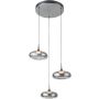 Pendelleuchte Tenele PND-24028-3A-SILV 3000K 3x21W/LED 1300lm IP20 von Italux