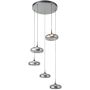 Pendelleuchte Tenele PND-24028-5A-SILV 3000K 5x35W/LED 1514lm IP20 von Italux