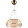 Pendelleuchte Torpe PND-24030-1-GD 3000K 1x19W/LED 1097lm IP20 von Italux