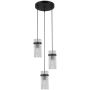 Pendelleuchte Merto PND-40930-3A-BK 3x40W/E14 IP20 von Italux