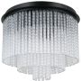Deckenlampe Naute PLF-40931-7A-BK 7x40W/E14 IP20 von Italux