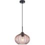 Pendelleuchte Pansol PND-2940-1S-BK-CF 1x40W/E27 IP20 von Italux