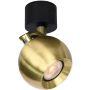Spot Lafin SPL-45379-1R-BK-GD 1x10W/GU10 IP20 von Italux