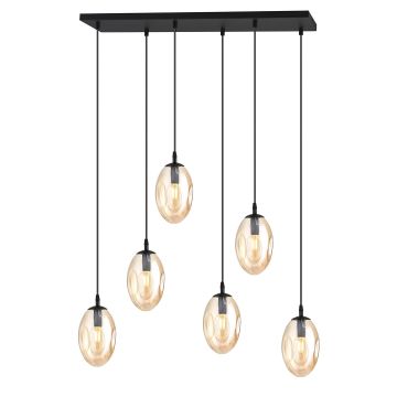 Hängelampe ASTRAL 1267/6 6x10W/E14 IP20 von Emibig