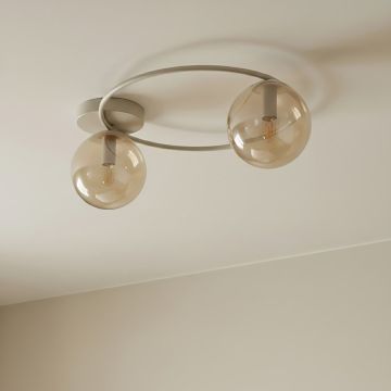 Emibig SOPRA 1634/2 lampa sufitowa 2x10W/E14 IP20