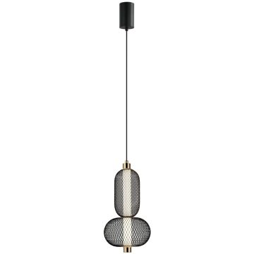 Pendelleuchte Marco PND-84283-2-BK 3000K 1x10W/LED 590lm IP20 von Italux