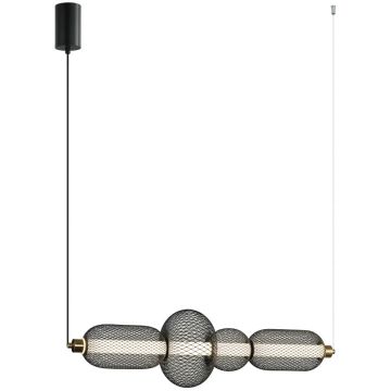 Pendelleuchte Marco PND-84283-4-BK 3000K 1x16W/LED 900lm IP20 von Italux