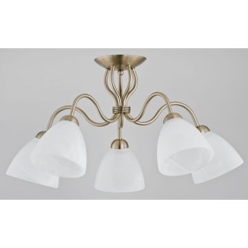 Deckenlampe ARIEL 22615 5x60W/E27 IP20 von Alfa