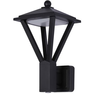 Wandleuchte Bons OWL-22474-BK 3000K 1x12W+3W/LED 590lm IP54 von Italux