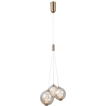 Pendelleuchte Butero PND-34359-3-HBR-AMB 3000K 3x12W/LED 1095lm IP20 von Italux