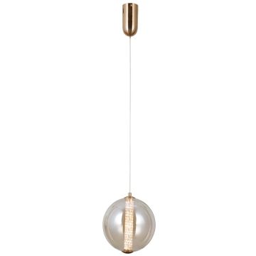 Pendelleuchte Butero PND-34359-M-HBR-AMB 3000K 1x9W/LED 825lm IP20 von Italux