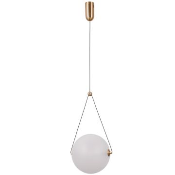Pendelleuchte Rastia PND-34361-L-HBR-OPAL 3000K 1x12W/LED 1300lm IP20 von Italux