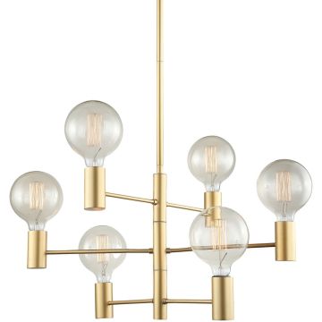 Deckenlampe Veva MDM3339/6 GD 6x40W/E27 IP20 von Italux