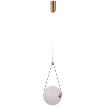 Pendelleuchte Rastia PND-34361-M-HBR-OPAL 3000K 1x9W/LED 975lm IP20 von Italux