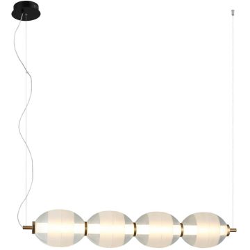 Pendelleuchte Rinot PND-45372-4-WH-CL 3000K 1x29W/LED 1600lm IP20 von Italux