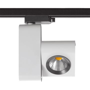 Schienenstrahler Render 4000K TL7527/18W 4000K WH+BL 4000K 1x18W/LED 1580lm IP20 von Italux