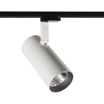 Schienenstrahler Russo L 4000K TL7557/40W 4000K WH+GR 4000K 1x40W/LED 3180lm IP20 von Italux