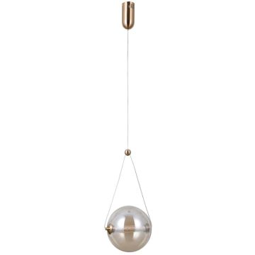 Pendelleuchte Rastia PND-34361-M-HBR-AMB 3000K 1x9W/LED 825lm IP20 von Italux