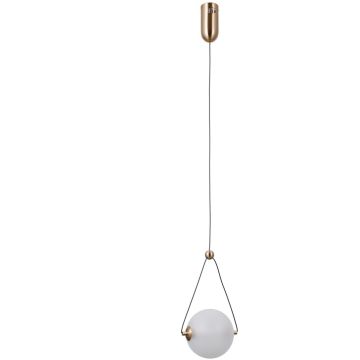 Pendelleuchte Rastia PND-34361-S-HBR-OPAL 3000K 1x6W/LED 650lm IP20 von Italux