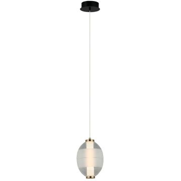 Pendelleuchte Rinot PND-45372-1-WH-CL 3000K 1x8W/LED 500lm IP20 von Italux