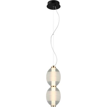 Pendelleuchte Rinot PND-45372-2-WH-CL 3000K 1x16W/LED 980lm IP20 von Italux