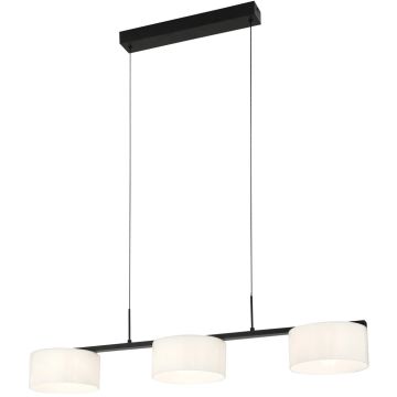 Pendelleuchte Austis PND-02836-3-BK 3000K/4000K/6000K 1x24W/LED 3700lm IP20 von Italux