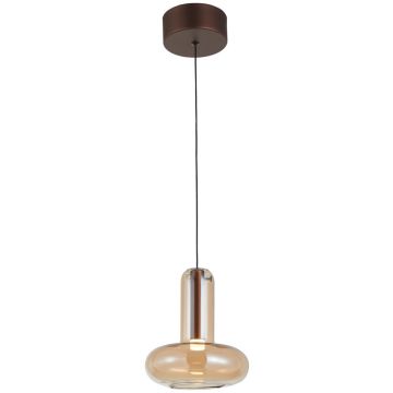 Pendelleuchte Carote PND-24011-1-COPP 3000K 1x5W/LED 233lm IP20 von Italux