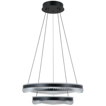 Pendelleuchte Morte PND-34535-2L-BK 3000K/4000K/6000K 2x70W/LED 4900lm IP20 von Italux