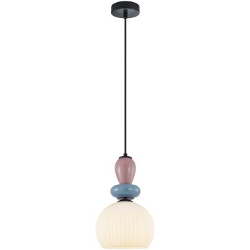 Pendelleuchte Domali PND-36816-1A-BK-WH 1x40W/E27 IP20 von Italux