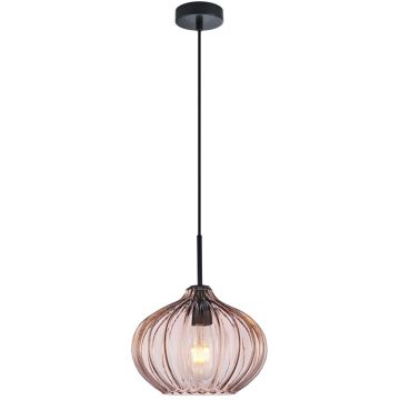 Pendelleuchte Pansol PND-2940-1S-BK-CF 1x40W/E27 IP20 von Italux