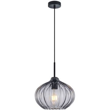 Pendelleuchte Pansol PND-2940-1S-BK-SG2 1x40W/E27 IP20 von Italux
