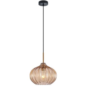 Pendelleuchte Pansol PND-2940-1S-BRO-AMB 1x40W/E27 IP20 von Italux