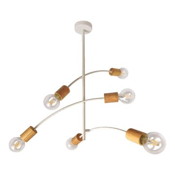 Deckenlampe VEDMA 61216 6x40W/E27 IP20 von Prezent