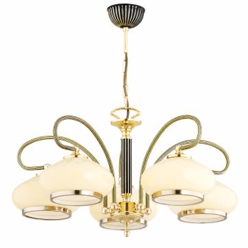 Kronleuchter ASTORIA 63459 5x/E27 von Alfa