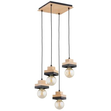 Pendelleuchte MIKO 63412 4x15W/E27 von Alfa