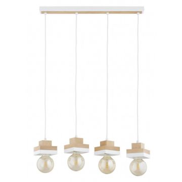 Pendelleuchte MIKO 63413 4x15W/E27 von Alfa