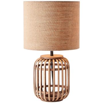 Tischlampe WOODROW 93148/09 1x52W/E27 IP20 von Brilliant