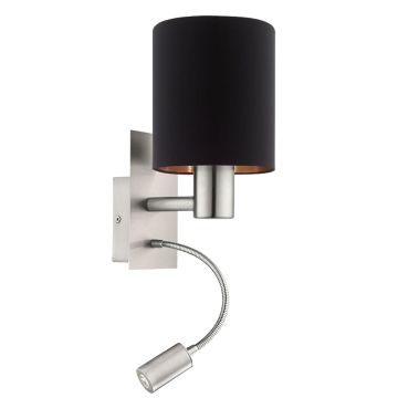 Wandleuchte PASTERI 96483 1x40W/E27 + 1X3,5W/LED 380LM von Eglo