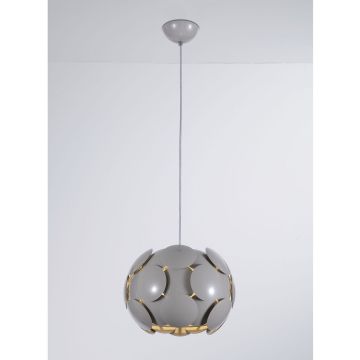 Hängelampe SANTINA GREY P0317-01S-U1GM 1x26W/E27 von Italux