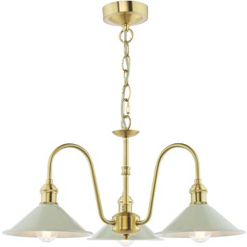 Kronleuchter Hadano HAD0340-06 3x40w/E14 ip20 von Dar Lighting