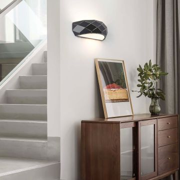 Wandleuchte Reus LP-8069/1W BK 1x60W/E27 IP20 von Light Prestige